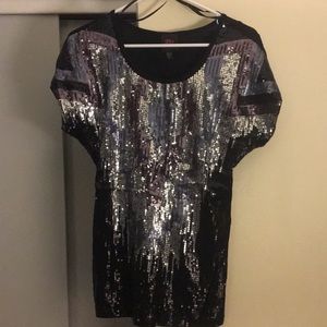 2b Bebe sequin top